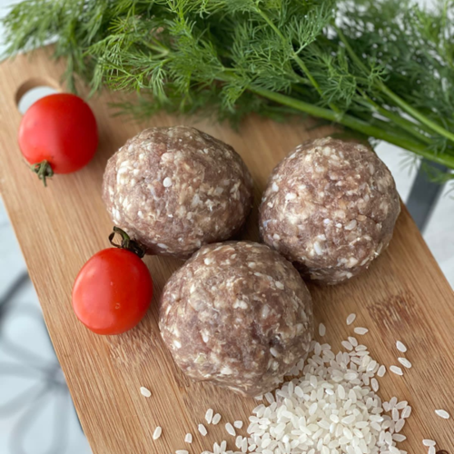 Тефтели мясные с рисом